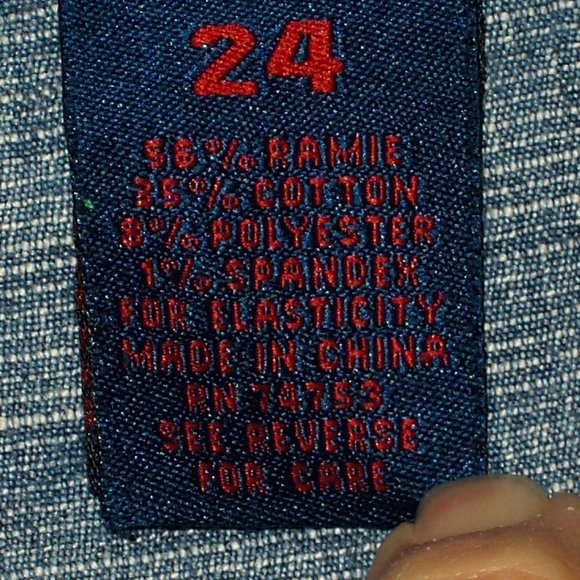 Zana Di Womens Blue Jeans 24 Hand Painted - Picture 11 of 13